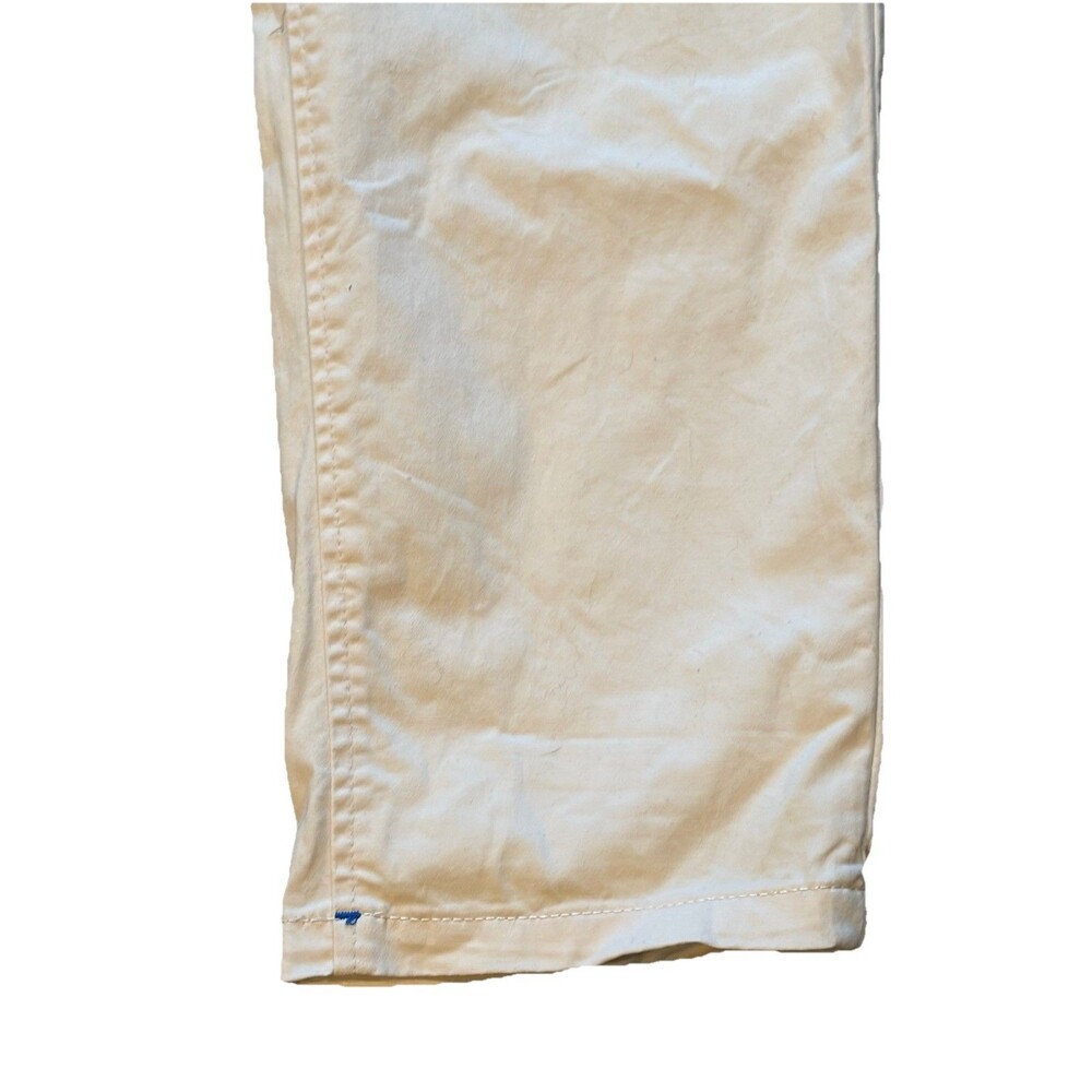 Scotch & Soda Men’s Stuart Trousers Ivory W32 L32 Slim Fit Chinos Office Casual - Picture 7 of 15